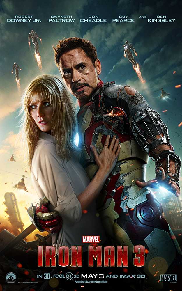 Iron Man 3 (2013) Dual Audio [Hindi + English] Bluray 480p | 720p | 1080p Full Movie